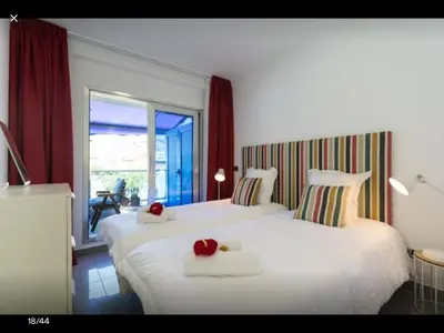 Cama o camas de una habitación en Deisy Apartments