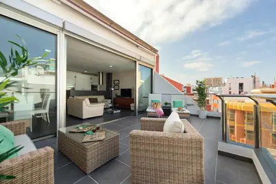 Zona de estar de Living Las Canteras Homes - LAS CANTERAS PENTHOUSE
