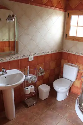 Un baño de Las Moranas