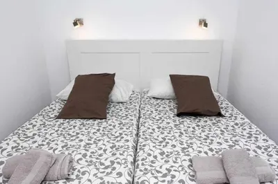 Cama o camas de una habitación en ALOE PRECIOSO CLOSE TO YUMBO BEACHES DUNAS