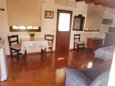 Zona de estar de Alojamientos Nicasio