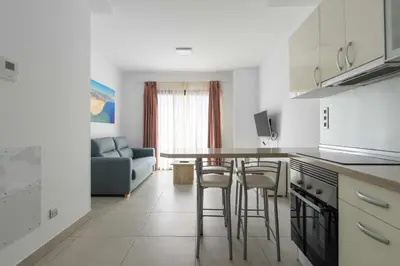 Una cocina o zona de cocina en Canteras Suites