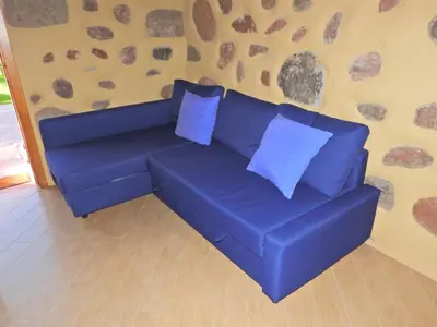 Zona de estar de Casa Romantica