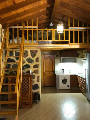Una cocina o zona de cocina en Casa Romantica
