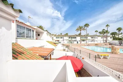 Piscina en o cerca de Paradisíaco Bungalow en Sonnenland