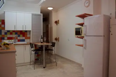 Una cocina o zona de cocina en Leps Primera Linea las Canteras