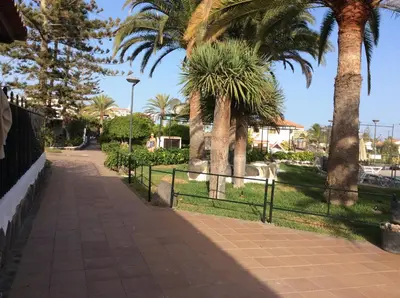 Jardín al aire libre en Santa Clara Bungalows