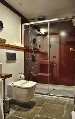 Un baño de Hotel Rural El Mondalón