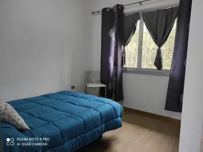 Cama o camas de una habitación en Casa La Caldera