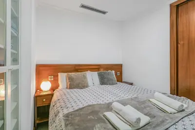 Cama o camas de una habitación en My Home by the Sea