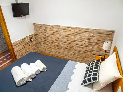 Cama o camas de una habitación en apartamento canarias