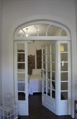 Cama o camas de una habitación en Ciudad Jardín Marina