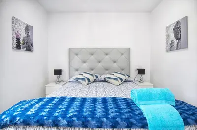 Cama o camas de una habitación en Complejo Las Olas