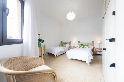 Cama o camas de una habitación en Los Murillos 2
