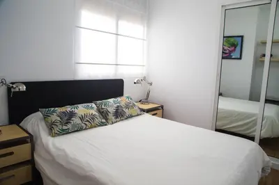 Cama o camas de una habitación en Las Palmas BEACH