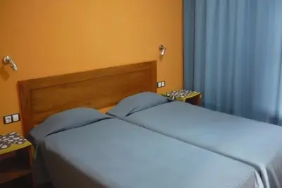 Cama o camas de una habitación en Terraza de Amadores