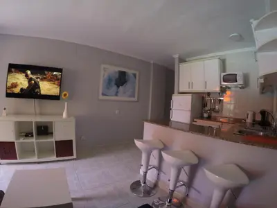 Una cocina o zona de cocina en Apartament Dune Atlantic