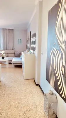 Cama o camas de una habitación en Salinetas Terraza Playa