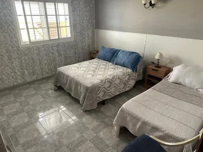 Cama o camas de una habitación en Casa Toni y Thais