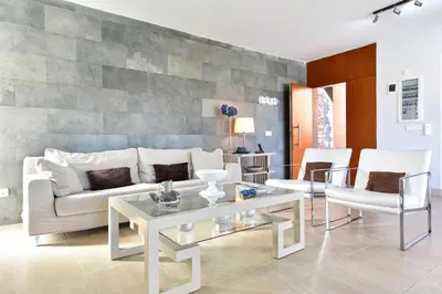 Zona de estar de Specialodges by VillaGranCanaria