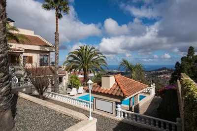 Paisaje cerca de esta villa
