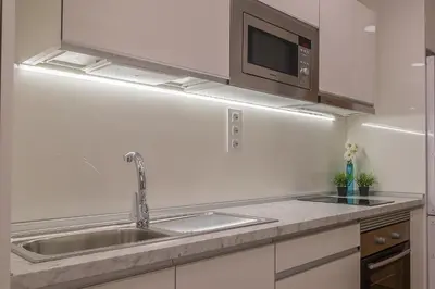 Una cocina o zona de cocina en Lofts MSH Canarias