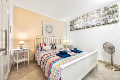 Cama o camas de una habitación en Casa complesso Tanife Yumbo