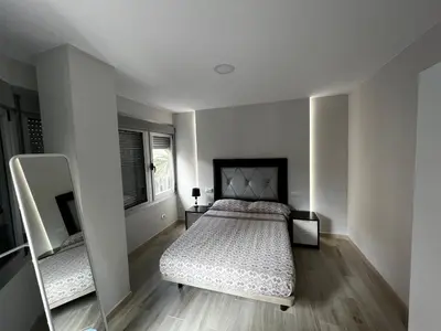 Cama o camas de una habitación en Apartamento Isor Canteras