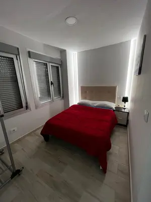 Cama o camas de una habitación en Apartamento Isor Canteras