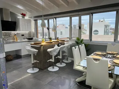 Una cocina o zona de cocina en Apartamento Victorio Las Canteras
