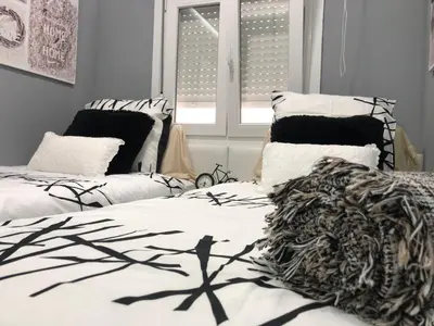 Cama o camas de una habitación en Apartamento Victorio Las Canteras