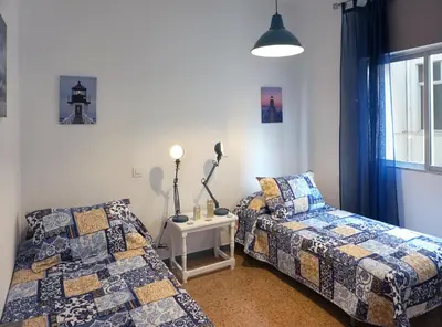 Cama o camas de una habitación en Mai Home