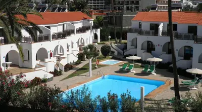 Piscina en o cerca de Playamar Bungalows