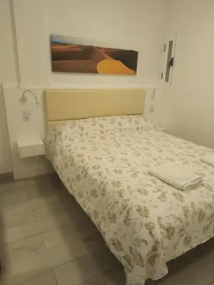 Cama o camas de una habitación en VV Canteras Sol y Playa