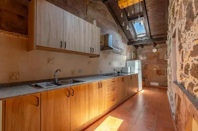 Una cocina o zona de cocina en Casa Los Pinos