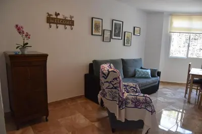Zona de estar de Eva´s House
