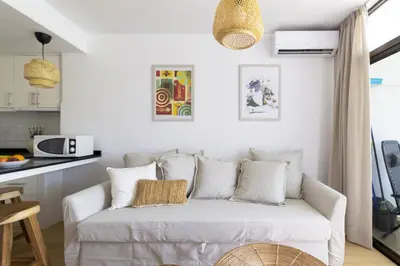 Zona de estar de Apartamento Sunny Holidays