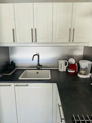 Una cocina o zona de cocina en Bungalow Casita