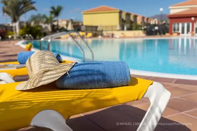 Piscina en o cerca de Velas 81 Meloneras 2 terrazas BBQ y piscina