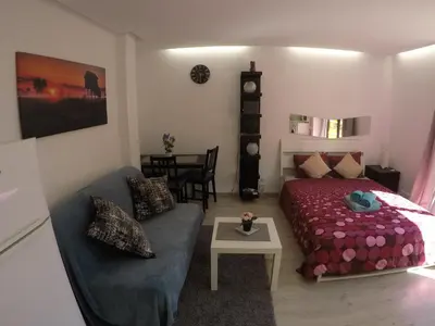 Cama o camas de una habitación en Estudio Morales