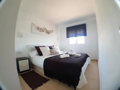 Cama o camas de una habitación en Tara apartment