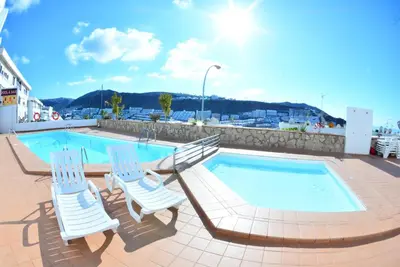 Piscina en o cerca de Apartamentos LIVVO Puerto Bello