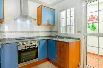 Una cocina o zona de cocina en Bungalow el Valle in Puerto Rico with Jacuzzi