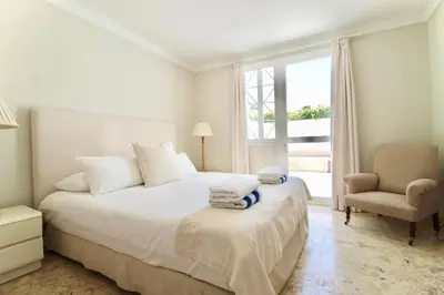 Cama o camas de una habitación en Casa Maspalomas private pool, Bbq and private parking