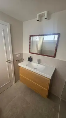 Un baño de Bungalows Los Melocotones