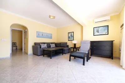 Zona de estar de Apartments Vistamar