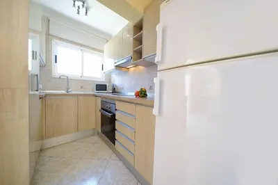 Una cocina o zona de cocina en Apartments Vistamar