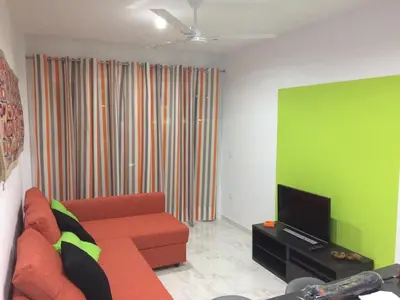 Zona de estar de 5 min walk from Yumbo 208