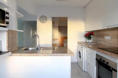 Una cocina o zona de cocina en Magical Sea View Accommodation Gran Canaria