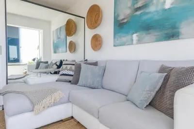 Zona de estar de Dreamy Sea View Accommodation Gran Canaria